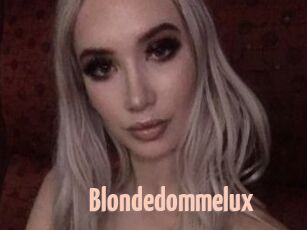 Blondedommelux