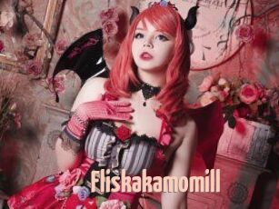 Fliskakamomill